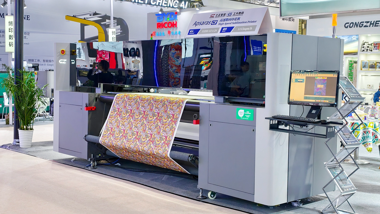 Industrial Dye Sublimation Solutions_Apsaras G7&Apsaras G9